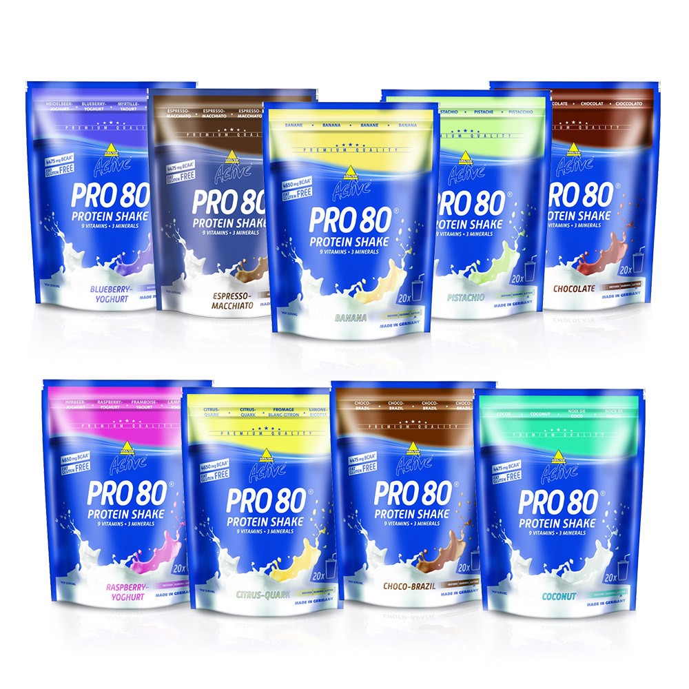 9 x Active Pro 80 Mixed (9x500g)