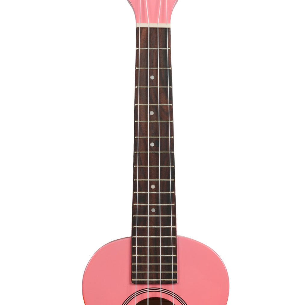 Fazley K23P-W concert ukelele roze