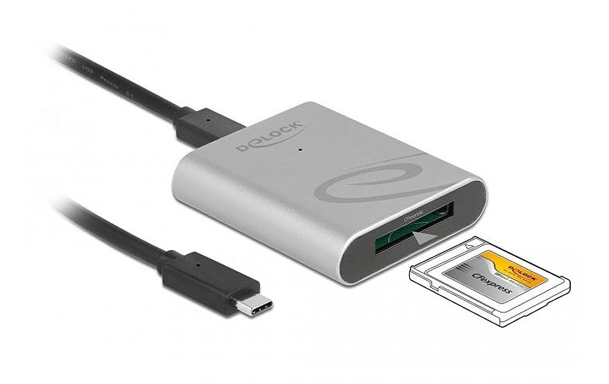 Card Reader Extern 91751 USB Type-C für CFexpressExterner Cardreader für CFexpress-Speicherkarten