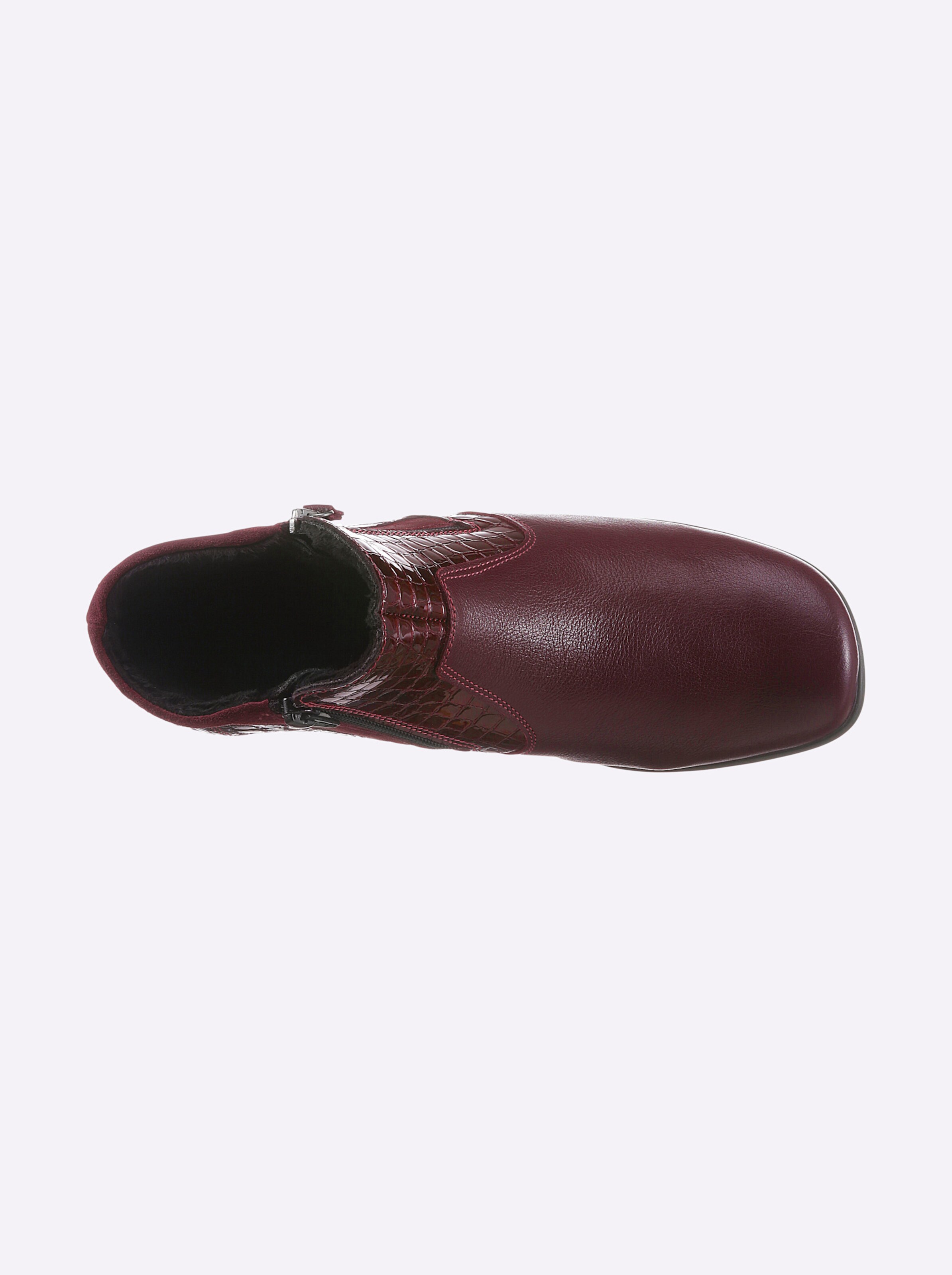 airsoft comfort+ Stiefelette in bordeaux