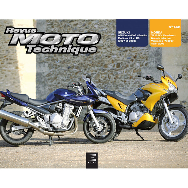 Etai - RMT 148.1 SUZUKI GSF650 (2007 à 2008) et HONDA XL125 (2007 à 2008)