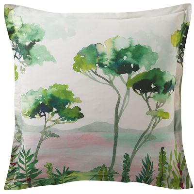 Linge de lit motif paysage - BECQUET CRÉATION