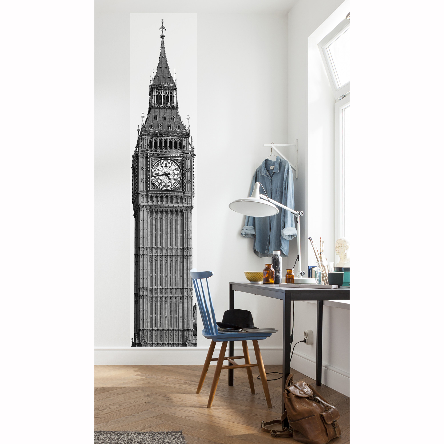 Vlies-Fototapete BIG BEN - 50x250 cm