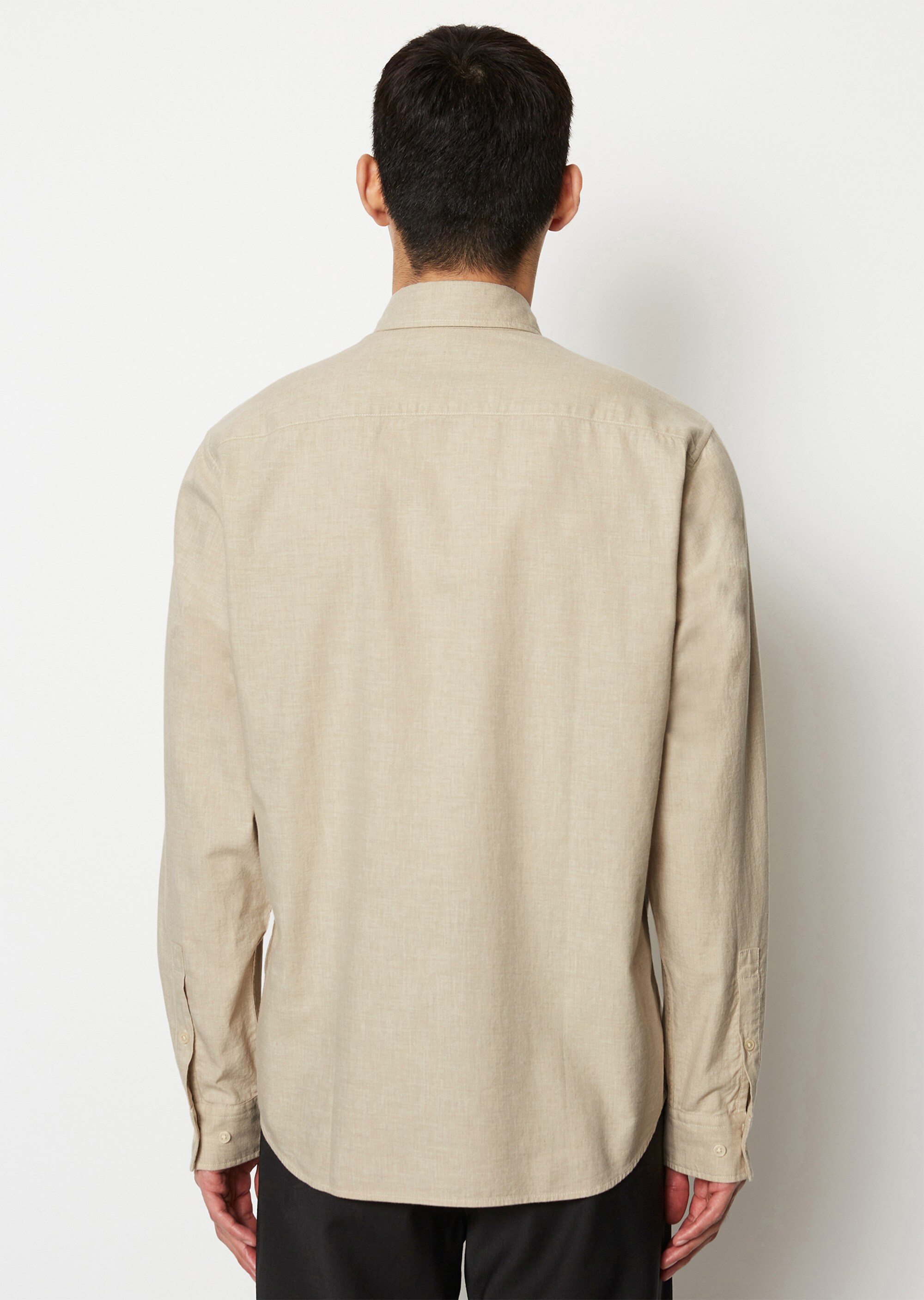 Hemd regular aus weichem Bio-Baumwoll-Twill