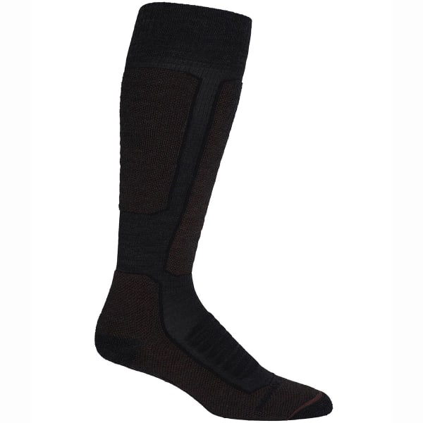 Chaussette de ski ICEBREAKER M SKI+ MEDIUM OTC JET HTHR/ESPRESSO/BLACK