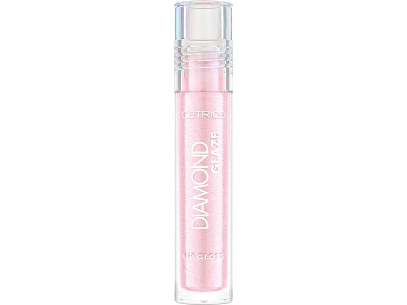 Catrice Lip Gloss Diamond Glaze 020 Poppin Glitters Glänzender, glitzernder Lipgloss in transparentem Farbton