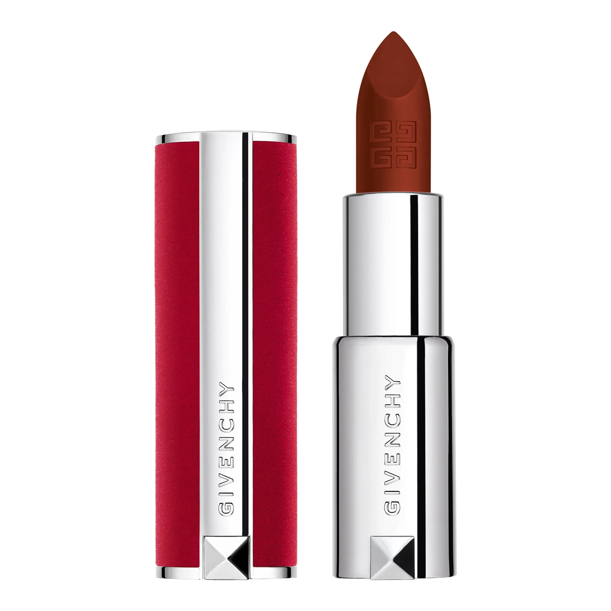 Le Rouge Deep Velvet - Rouge à lèvres fini mat poudré |- 50
