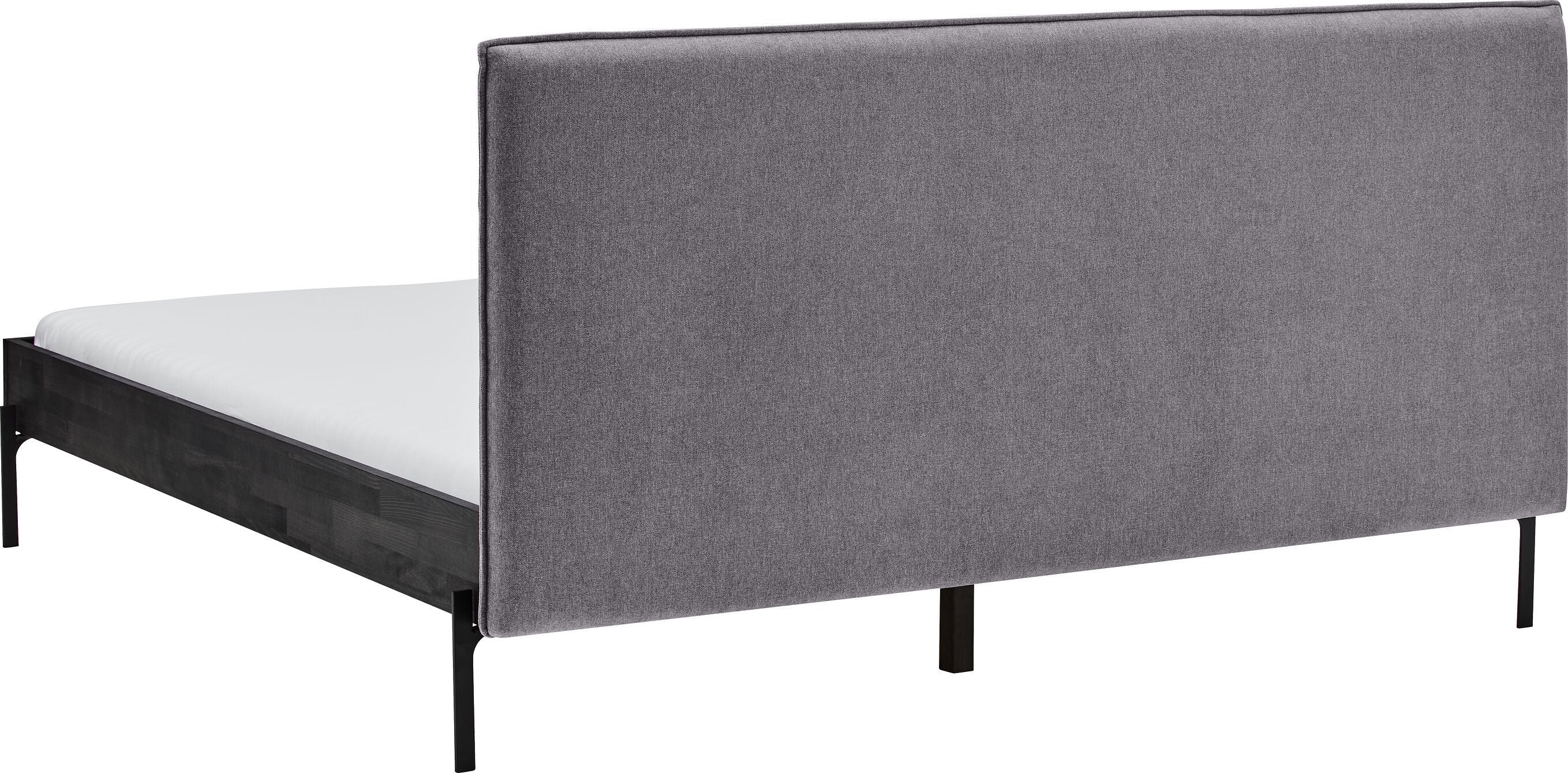 CARA Bett - Buche schwarz / B: 180.0 cm x T: 200.0 cm