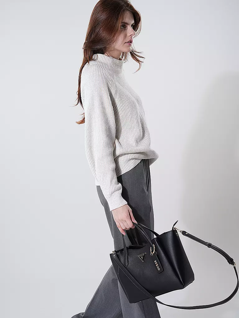 GUESS Tasche - Henkeltasche IWONA schwarz