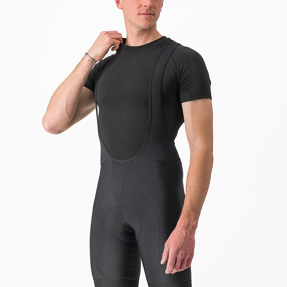 Castelli Core Seamless Ondershirt Korte Mouwen Zwart Heren