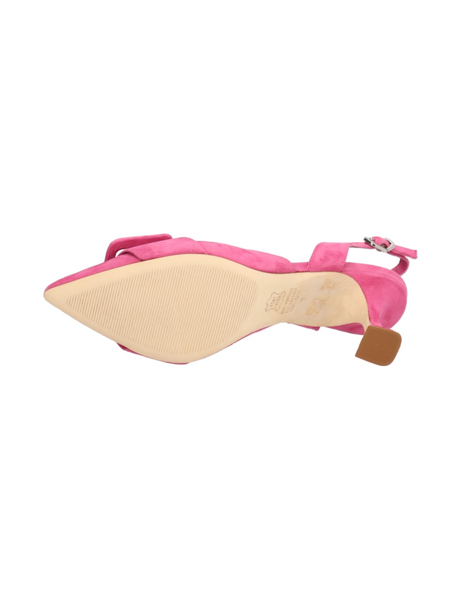 Veloursleder Slingpumps
