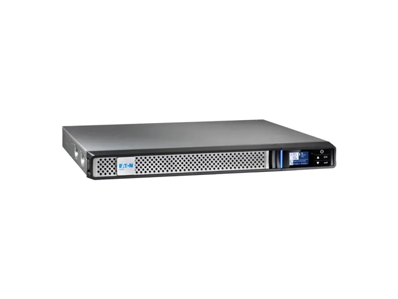 Eaton 5P 650i - Gen 2 - UPS (rackversion) - AC 200/208/220/230/240 V - 520 Watt - 650 VA - 1-faset - ventilreguleret blysyre (VRLA) - 9 At - RS-232, USB - output-stikforbindelser: 4 - 1U - 19