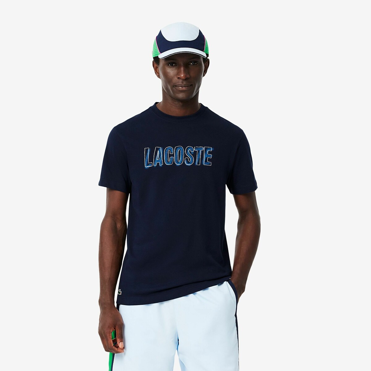 Camiseta Lacoste Sport Ultra Dry com estampa Lacoste