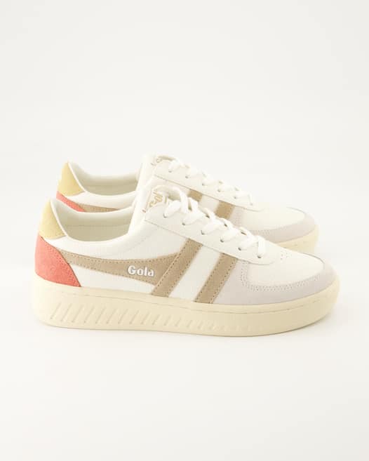 Gola Grandslam Trident Sneaker in Weiß