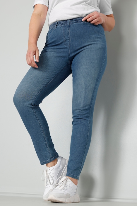Jeggings, Elastikbund mit Gürtelschlaufen