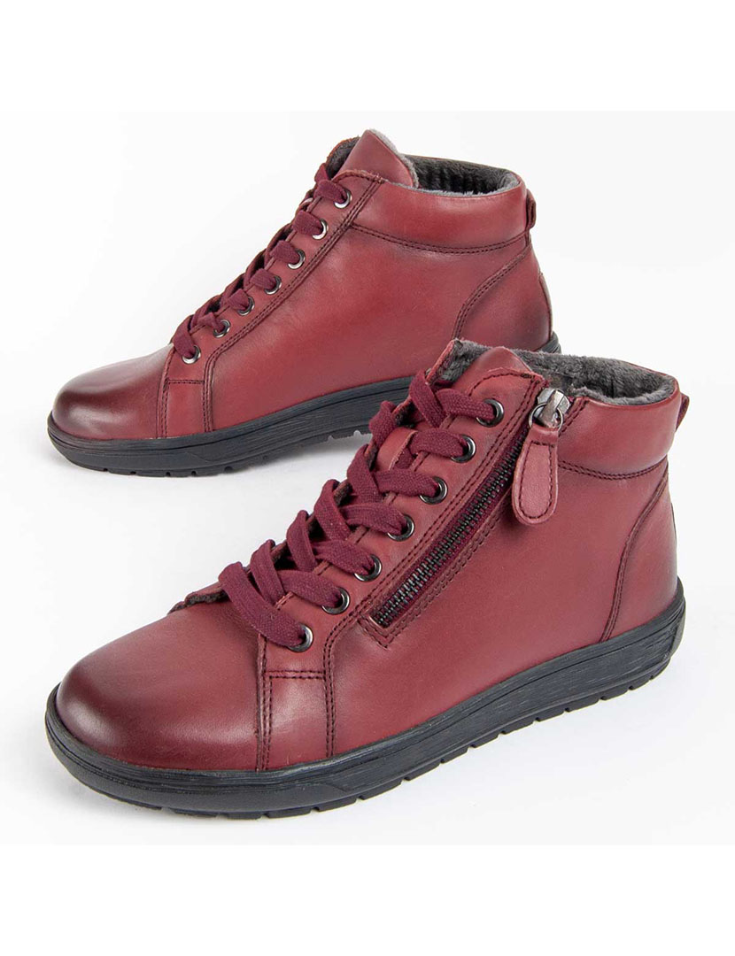 Red Women's Ankle Boots
