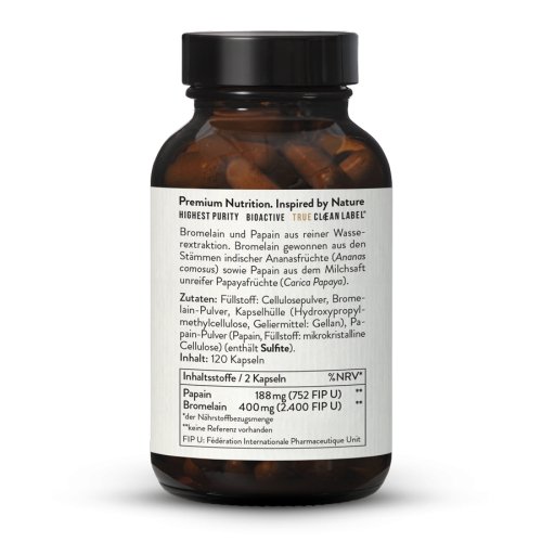Sunday Natural Products  Bromelain + Papain Komplex