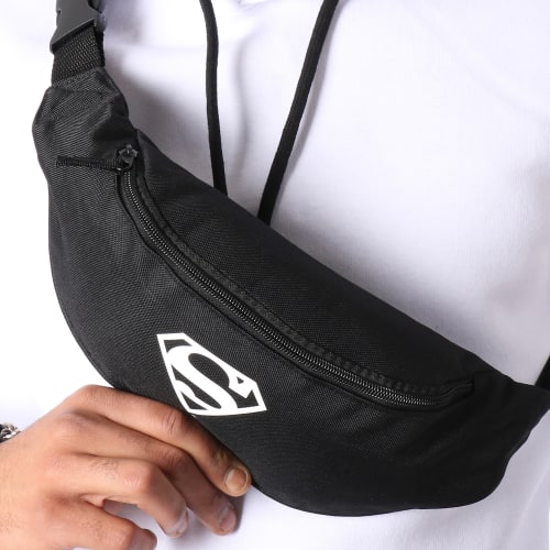 Sac Banane Logo Noir