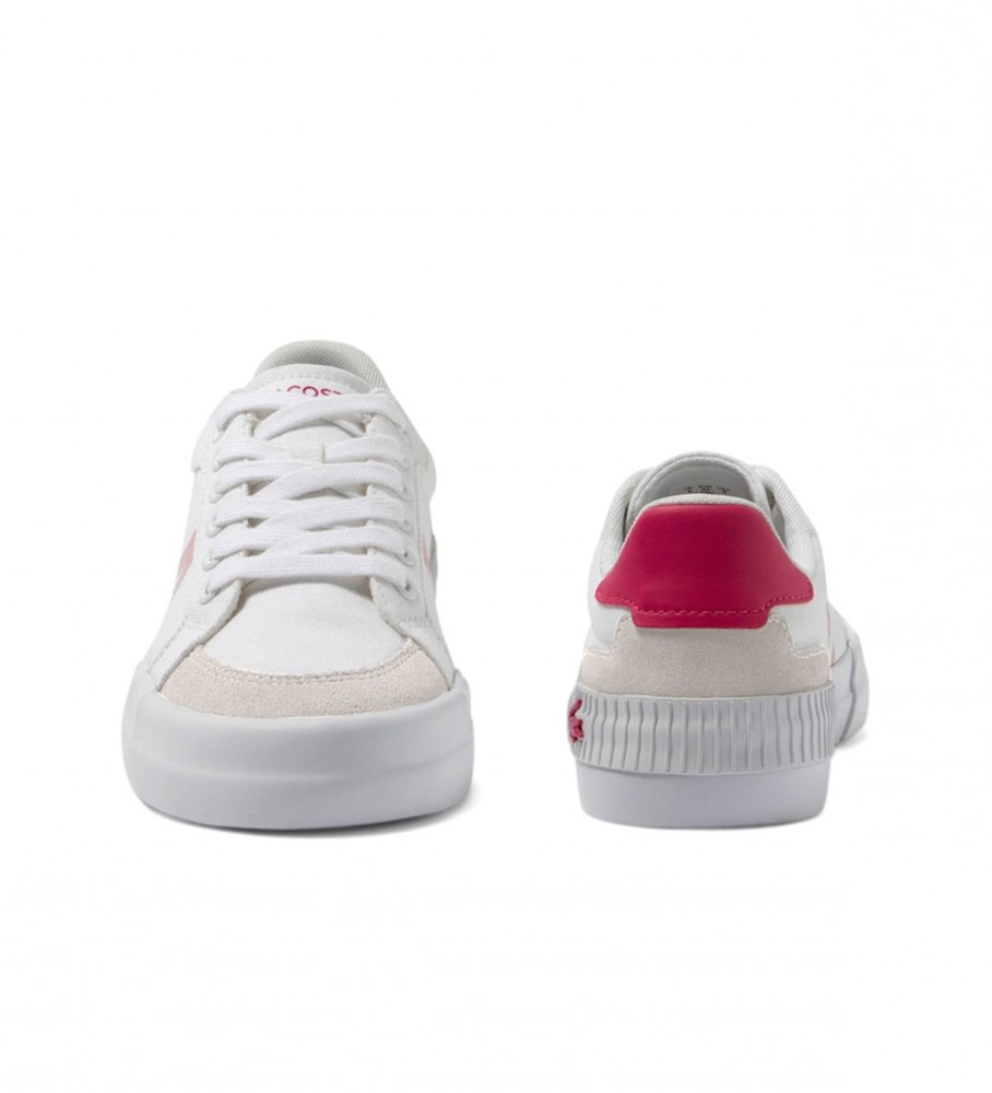 Tênis Lacoste L004 em blocos de cores branco