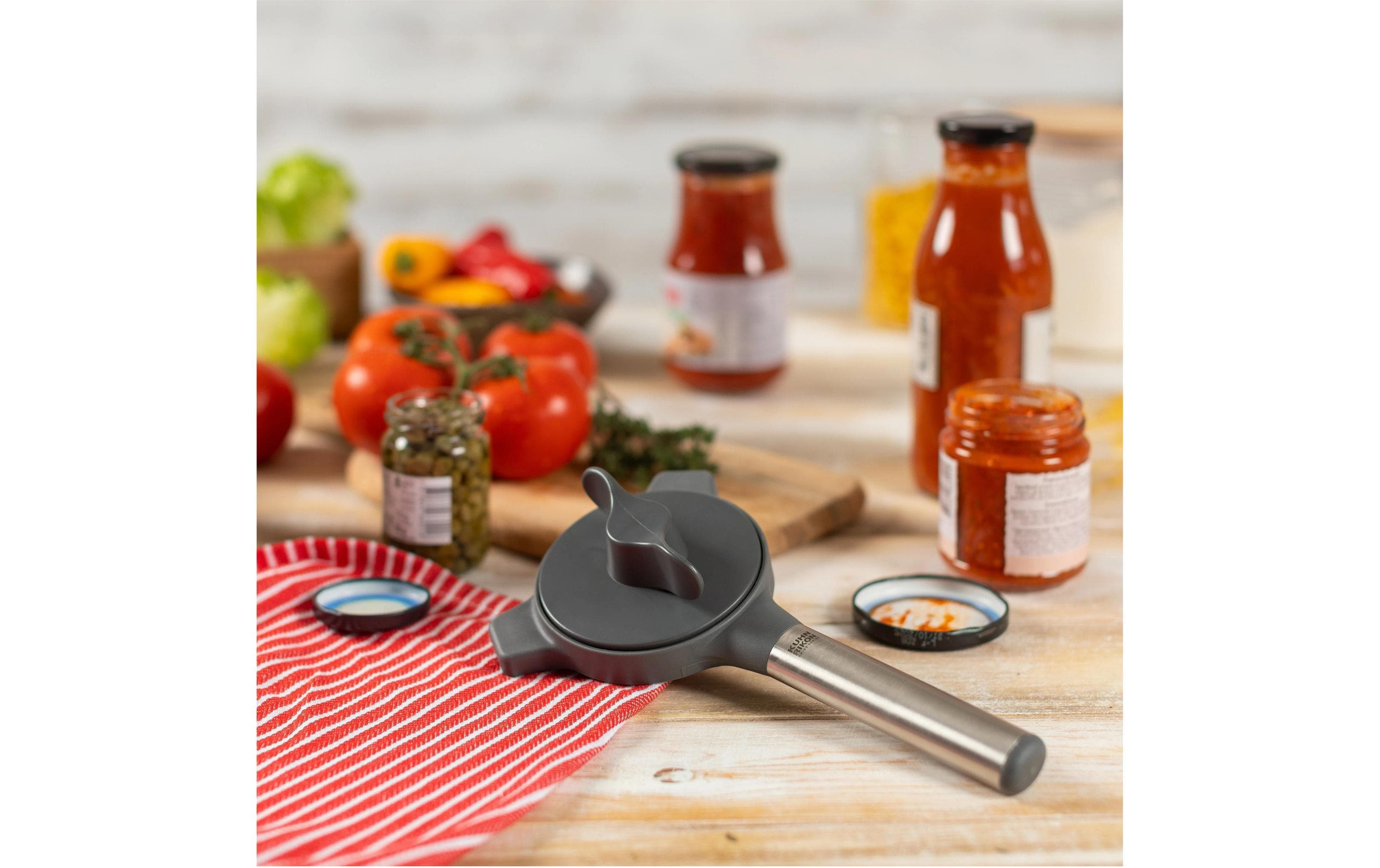 Schraubdeckelöffner Gripper Deluxe GrauDeckelöffner