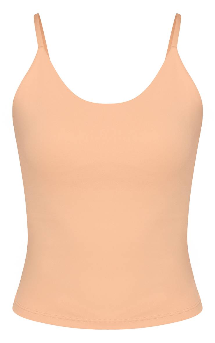 Pêche Brassière De Sport Longue Sculptante À Bretelles