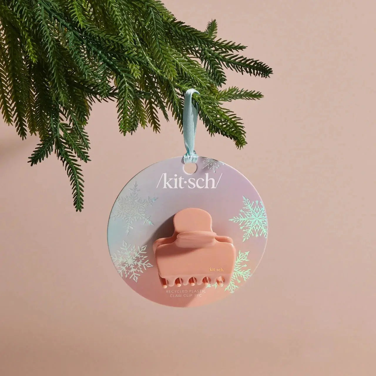 Holiday Cloud Claw Clip Rosewood