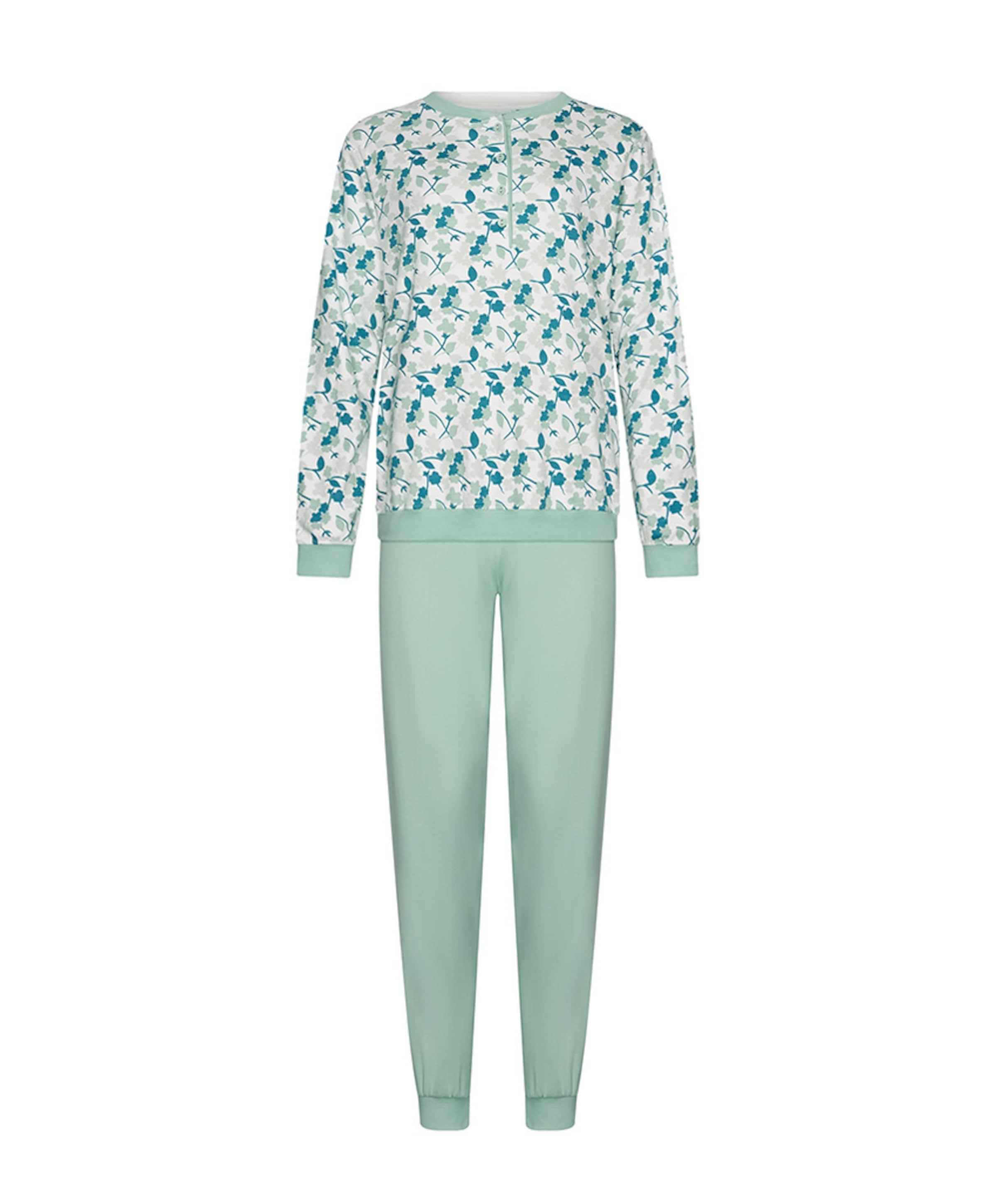 Pastunette Dames pyjamaset groen