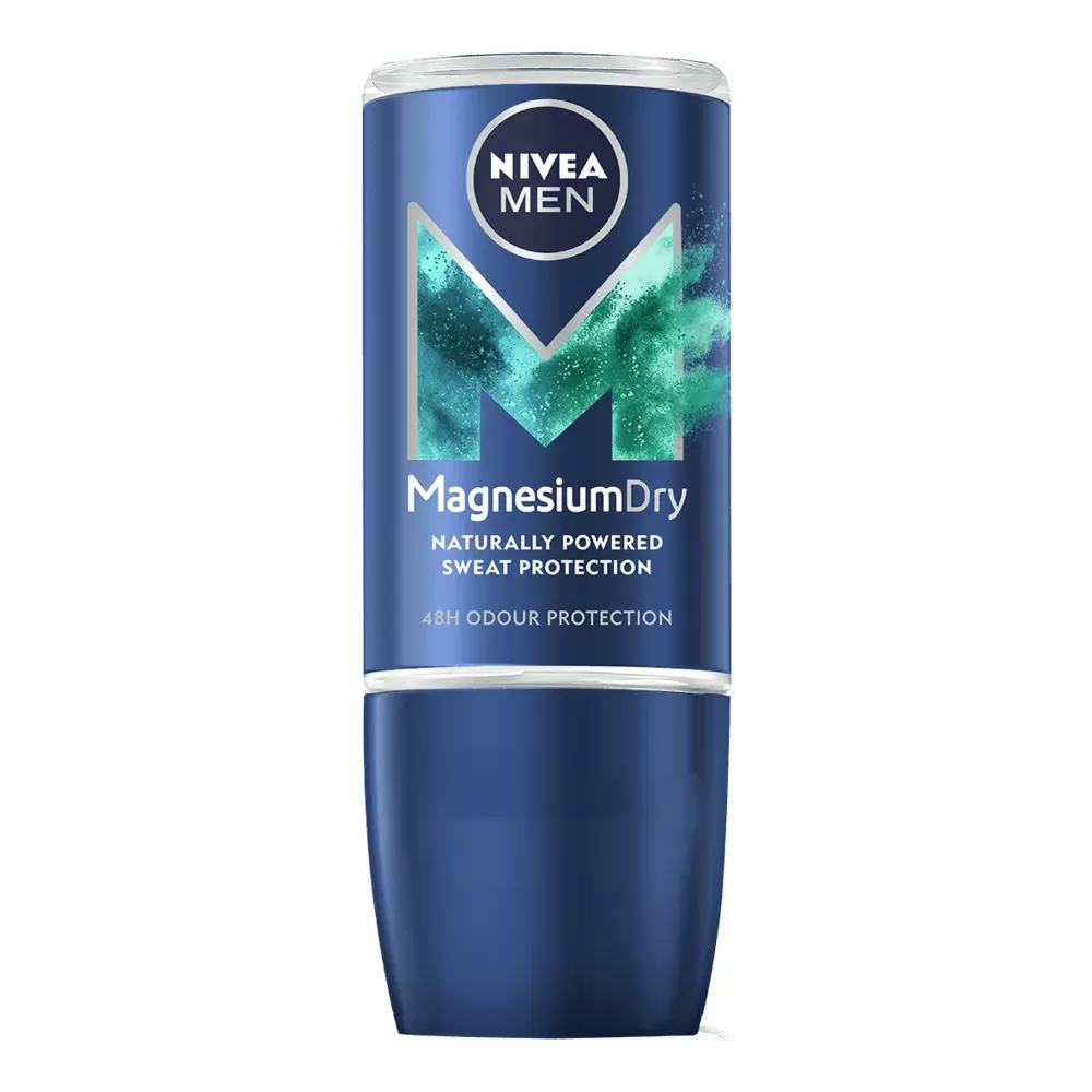 Nivea Men Magnesium Dry Deo Roll On - 50 ml.
