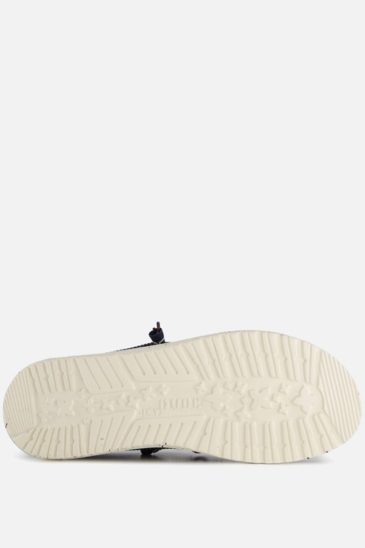 HEYDUDE Wally SOX Instappers blauw Canvas