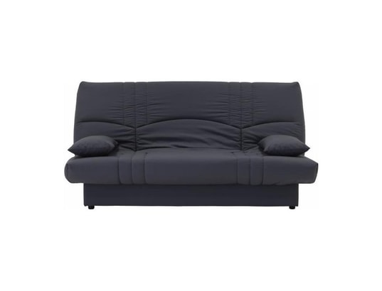 TBD - DREAM Banquette clic clac 3 places - Tissu gris anthracite ...