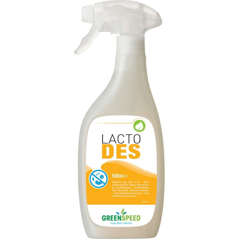 Nettoyant désinfectant Lacto Des Greenspeed – Spray 500 ml