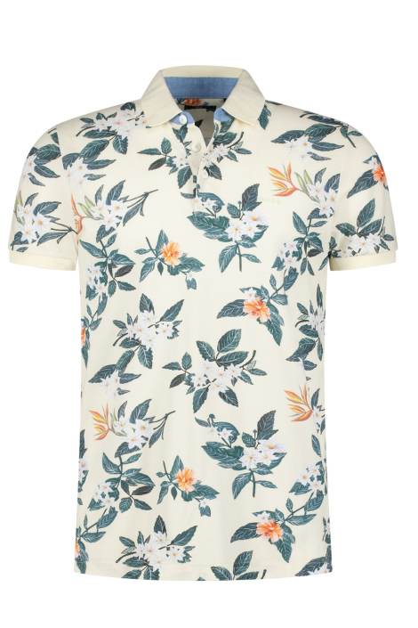 NZA beige heren polo