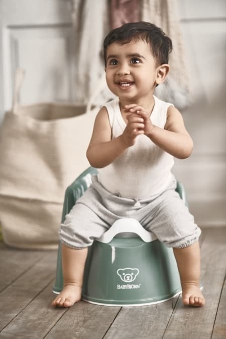 BabyBjörn Pottstol, grön