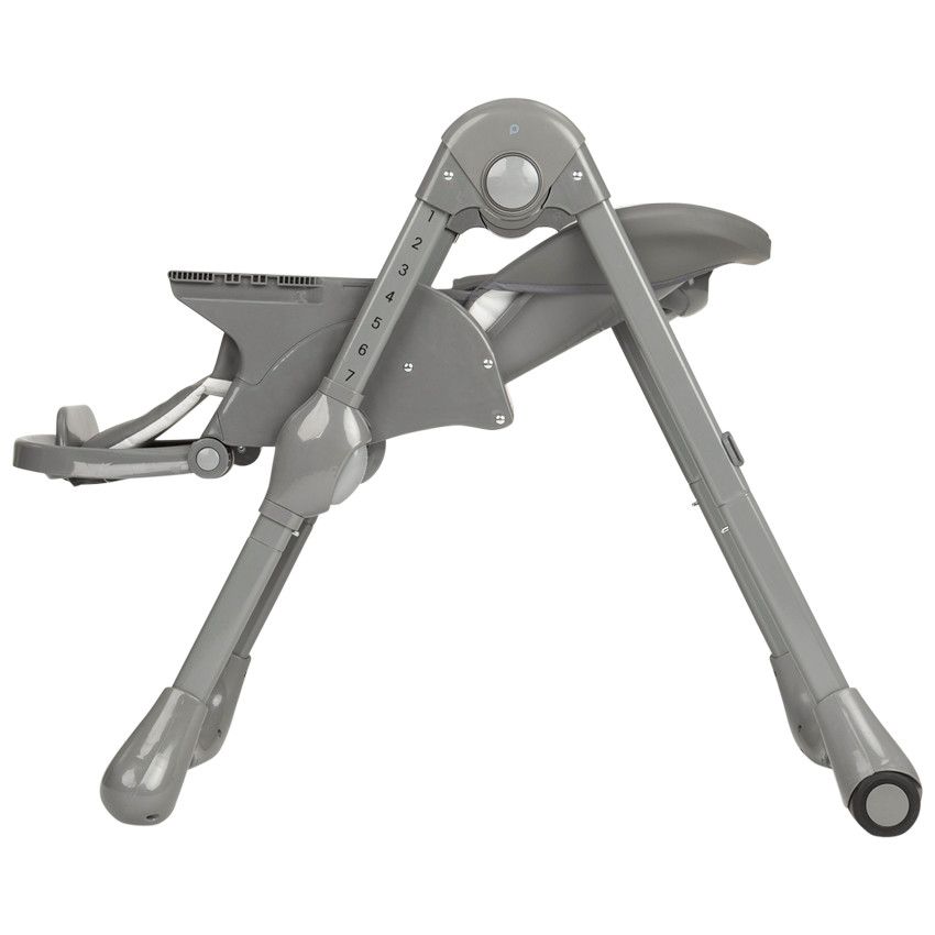Chaise haute réglable Jude 0+ - Gris - Ecru