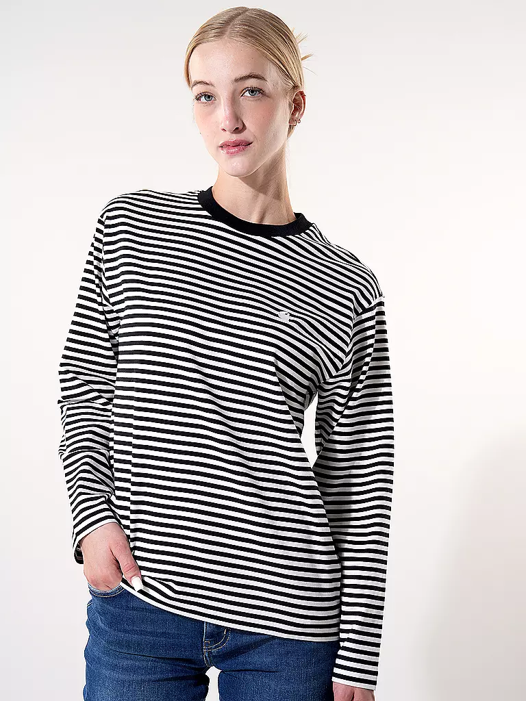 CARHARTT WIP Langarmshirt VERNER  schwarz