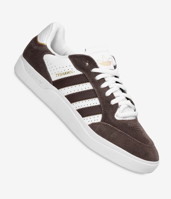 adidas Skateboarding Tyshawn Low Schuh (brown white gold melange)