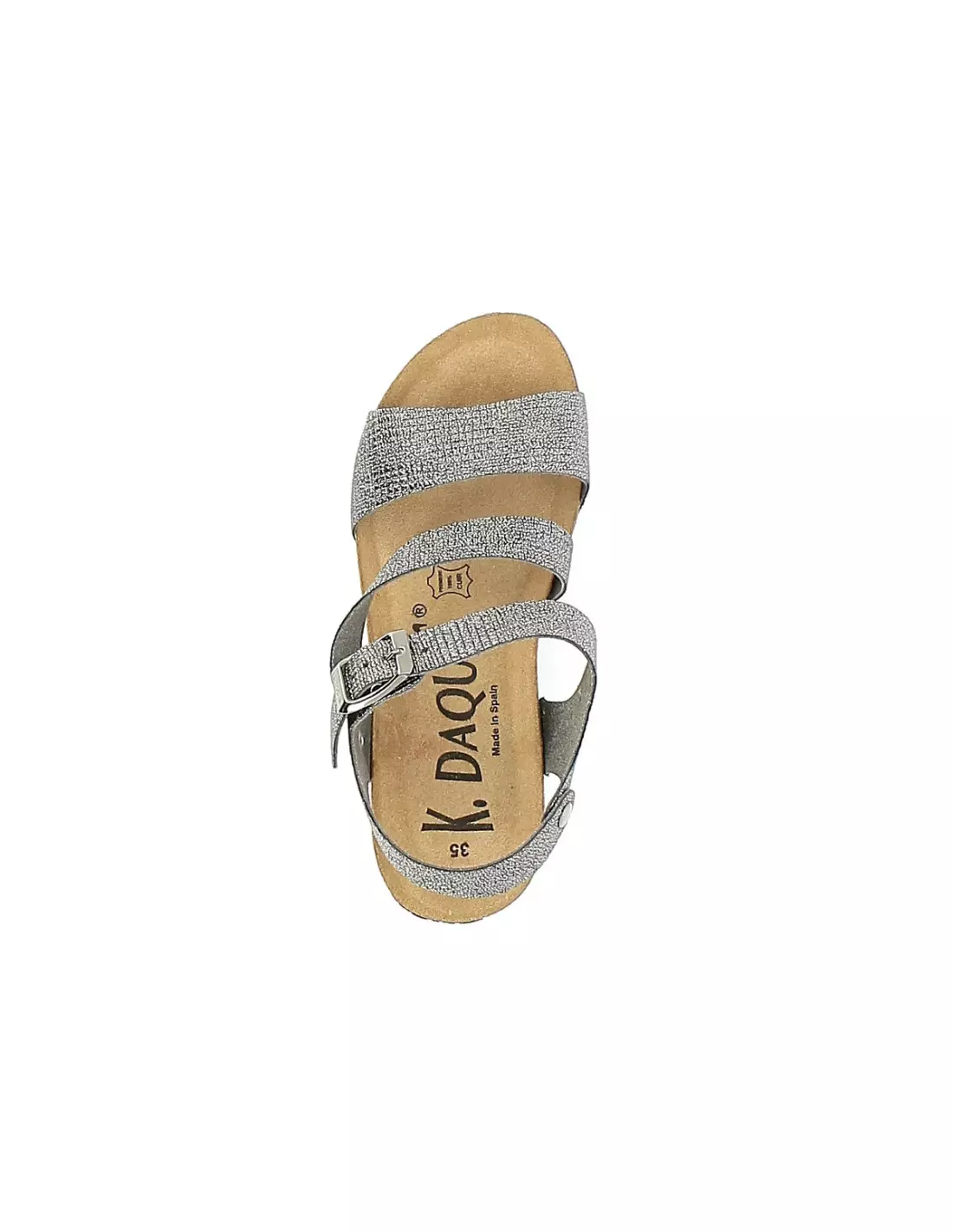 K DAQUES CARLIT - Sandales & nu-pieds CaviarPlomb