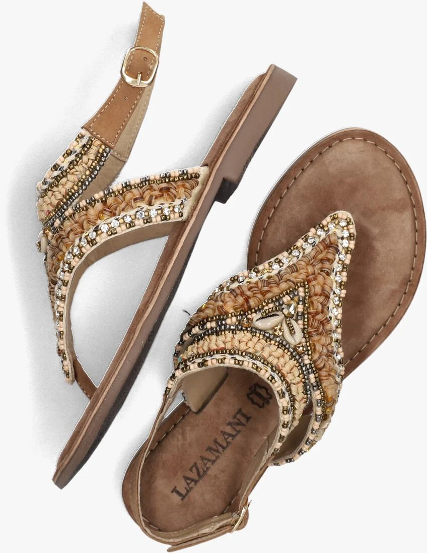 LAZAMANI beige lazamani sandalen 75.293