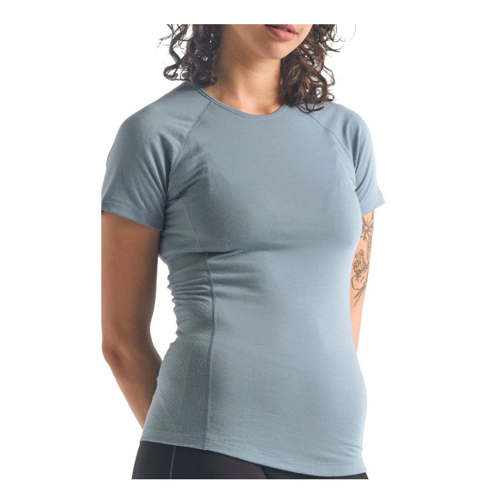 Icebreaker 150 ZONE MERINO - Tee-shirt Femme gravel
