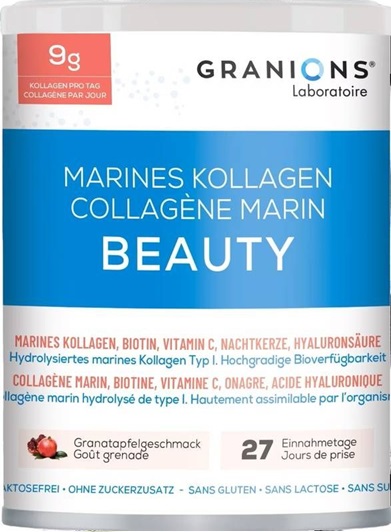 LABORATOIRE GRANIONS Marines Kollagen Beauty<br>275 g, Dose, Pulver