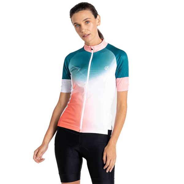 Maillot vélo DARE 2B W AEP STIMULUS JERSEY FORTUNE GREEN SOUND PRINT
