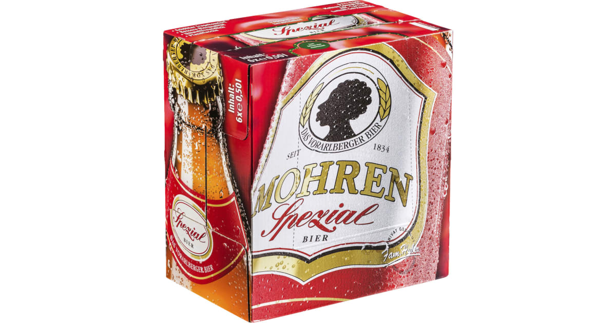 Mohrenbräu Spezial Tray 6x 0,5 Liter (Mehrweg)