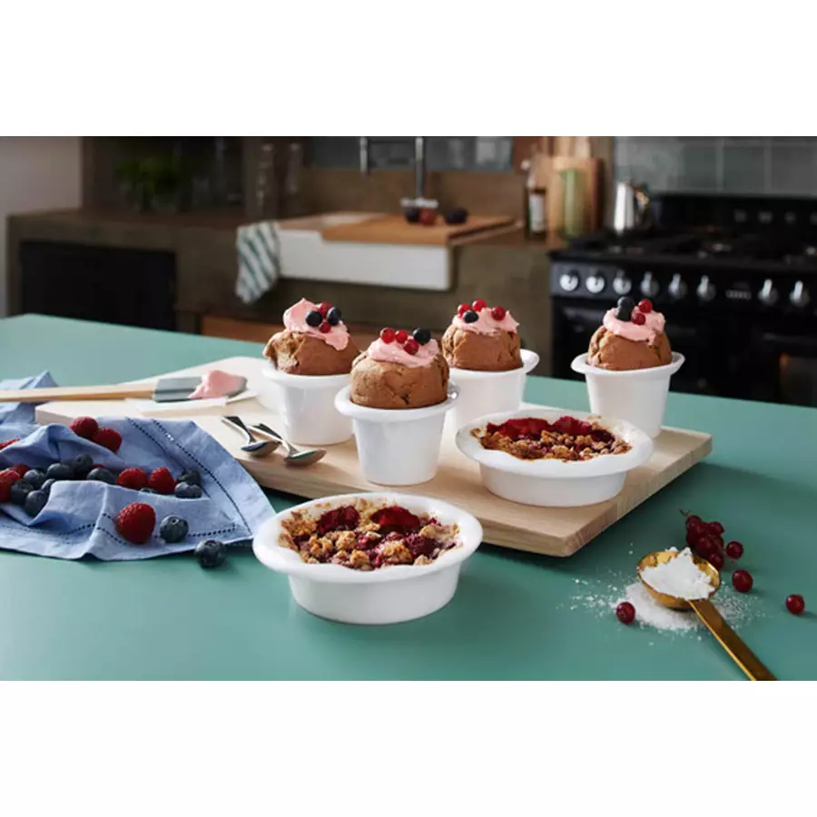 Villeroy & Boch Muffinförmchen Clever Baking 100 ml weiß