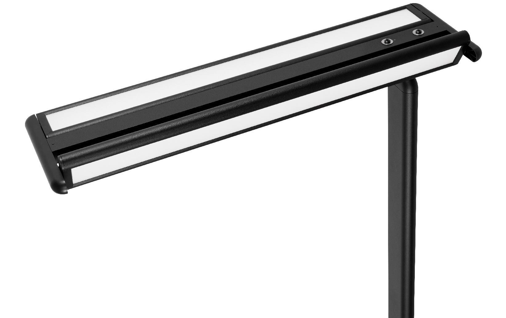 Bürostehleuchte LED Larimar 58 W, 4000 Kelvin, Schwarz<br>Büroleuchte