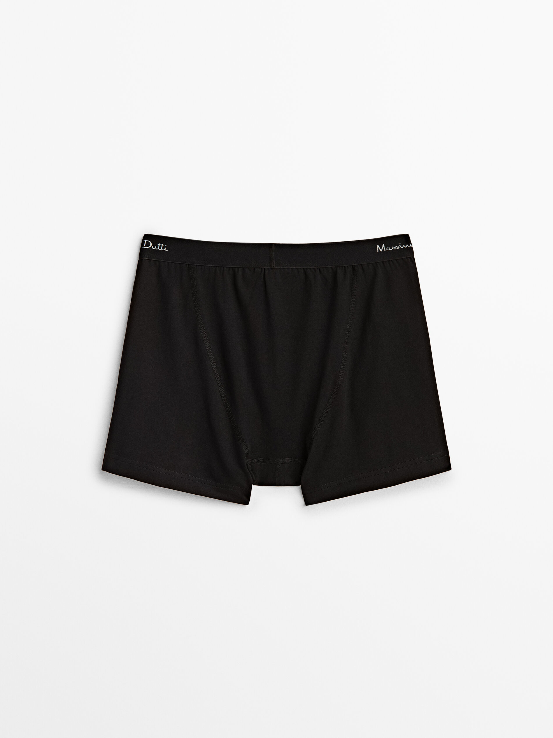 Cuecas boxer de algodão - PRETAS