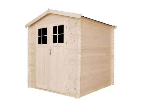 Abri de jardin en bois - porte verrouillable de haute qualité- 3.53 m2 - TIMBELA M343F
