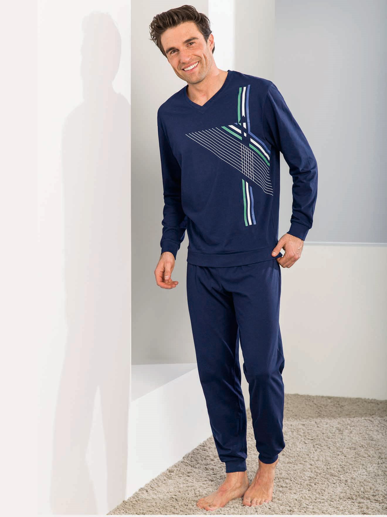 Pyjama maille jersey pur coton peigné