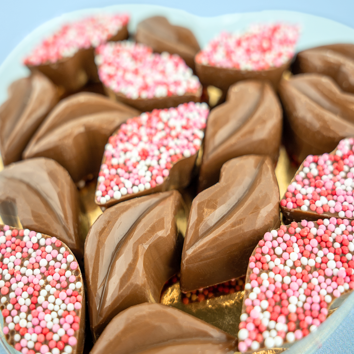 Chocolade kusjes