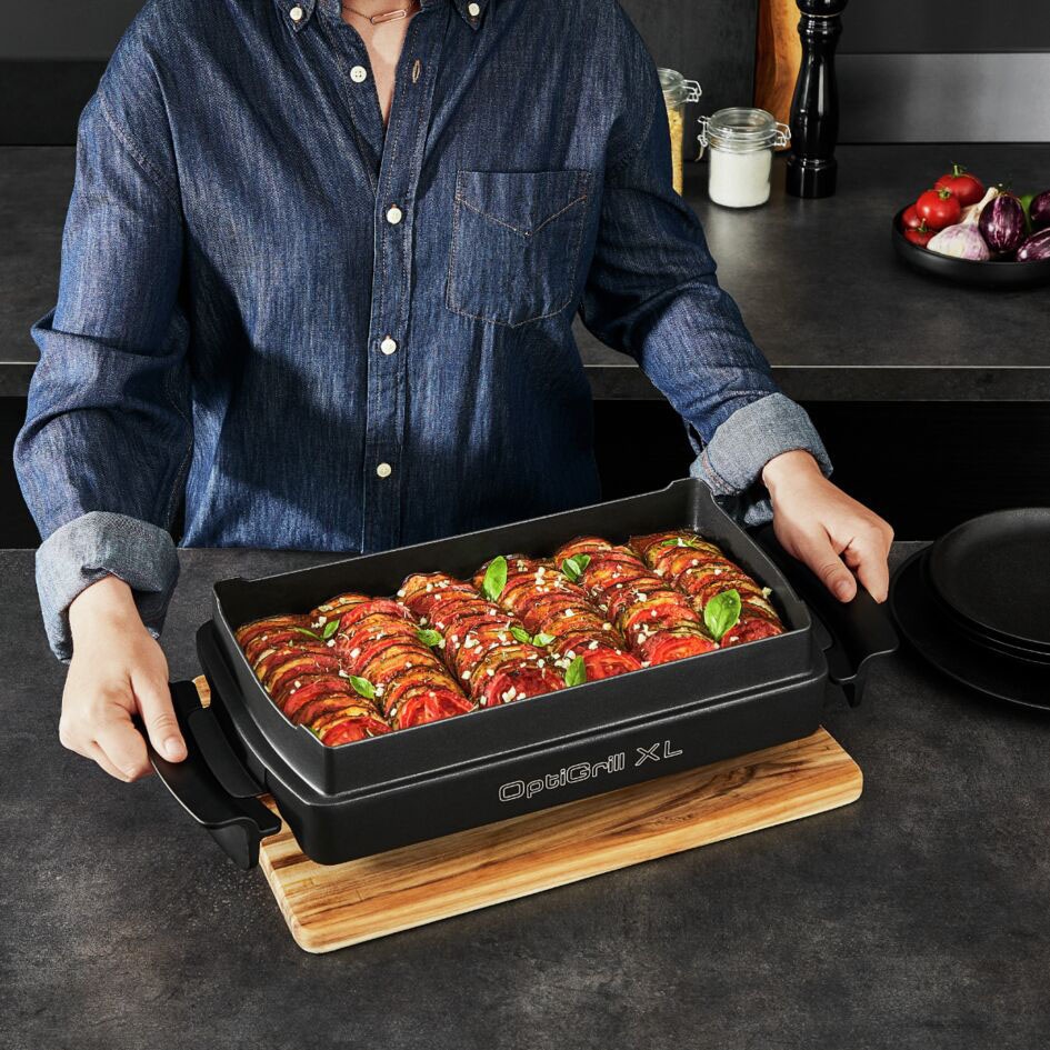 Tefal Backeinsatz »XA7278 OptiGrill+ XL« Backschale, Zubehör für alle OptiGrill XL Modelle, 2L Fassungsvermögen