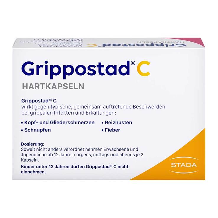 Grippostad C Hartkapseln bei Erkältung, 3x24 St
